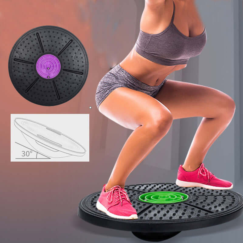 Round Yoga Balance Board Disc Stability Trainer