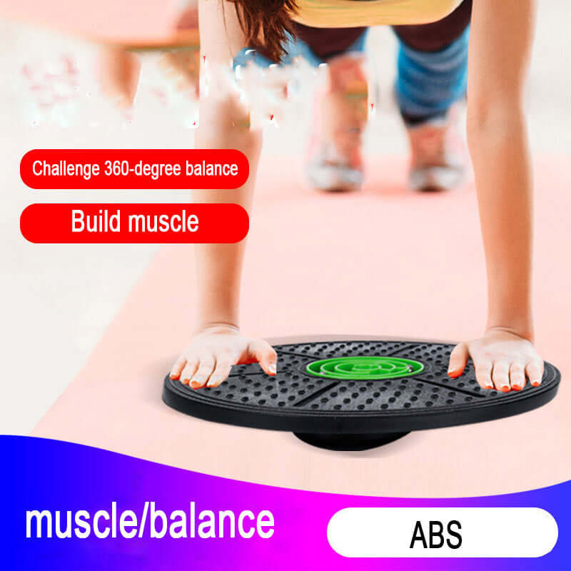Round Yoga Balance Board Disc Stability Trainer