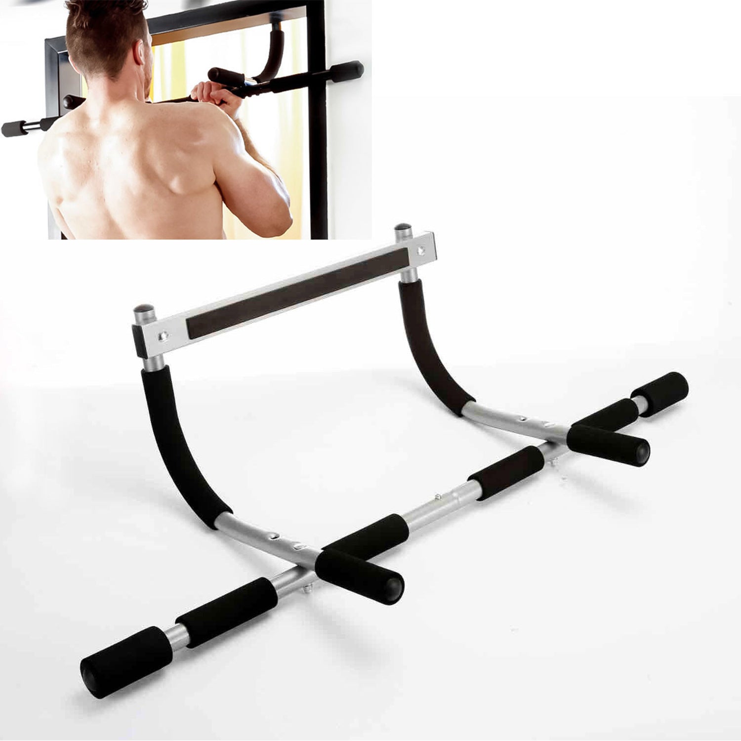 Indoor Pull Up Bar Home Fitness Strength Equipment
