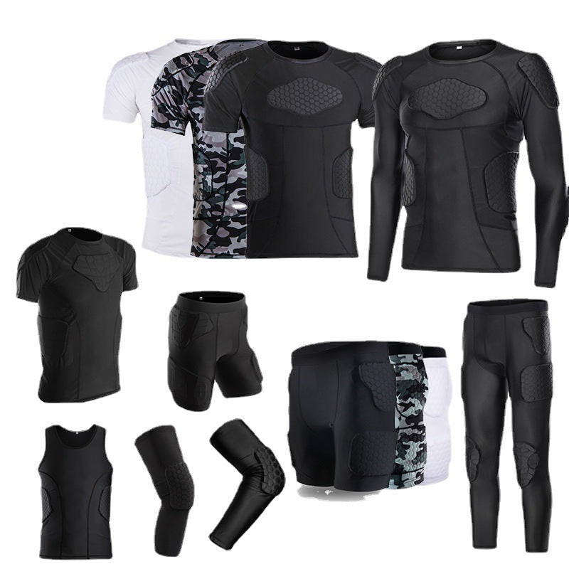 Olive Anti Collision Football Training Protective Jersey
