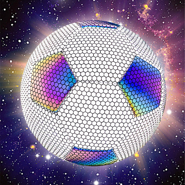 PU Reflective Size 5 Football Match Training Ball
