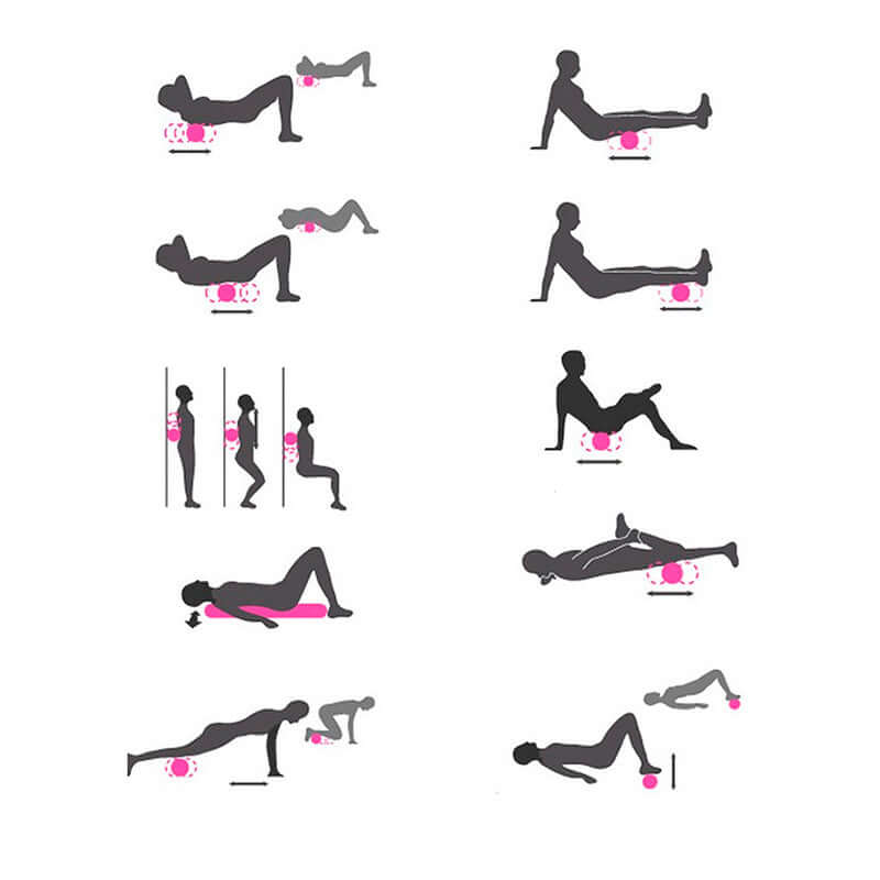 Yoga Foam Roller Massage Muscle Recovery Tool