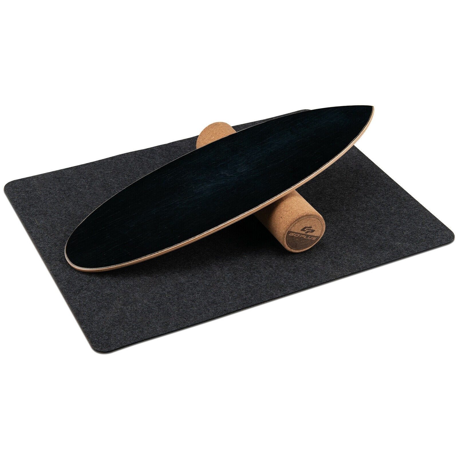 Black Balance Board Trainer Core Strength Exercise