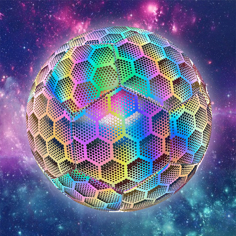 PU Reflective Size 5 Football Match Training Ball
