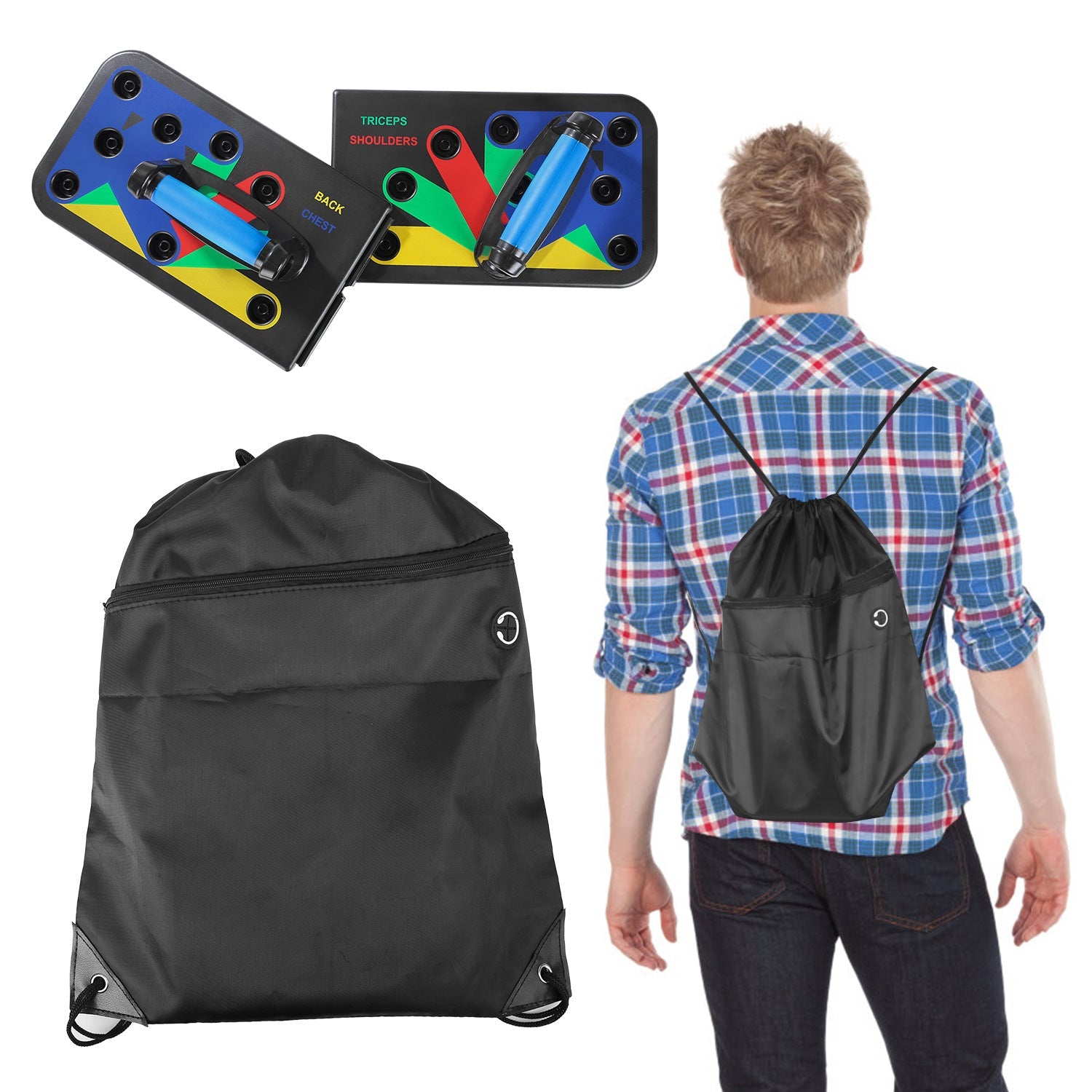 Foldable Multi Function Push Up Board Exercise