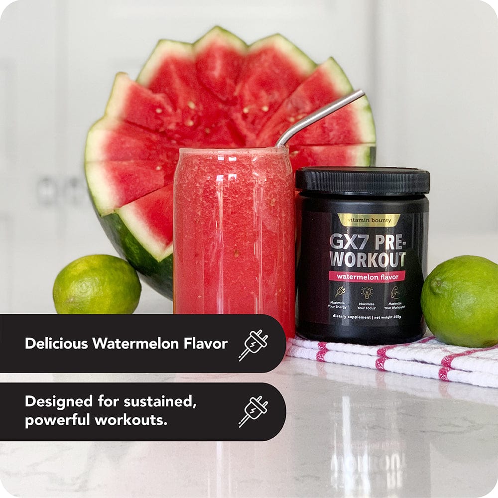 Watermelon Pre Workout Fitness Supplement Formula
