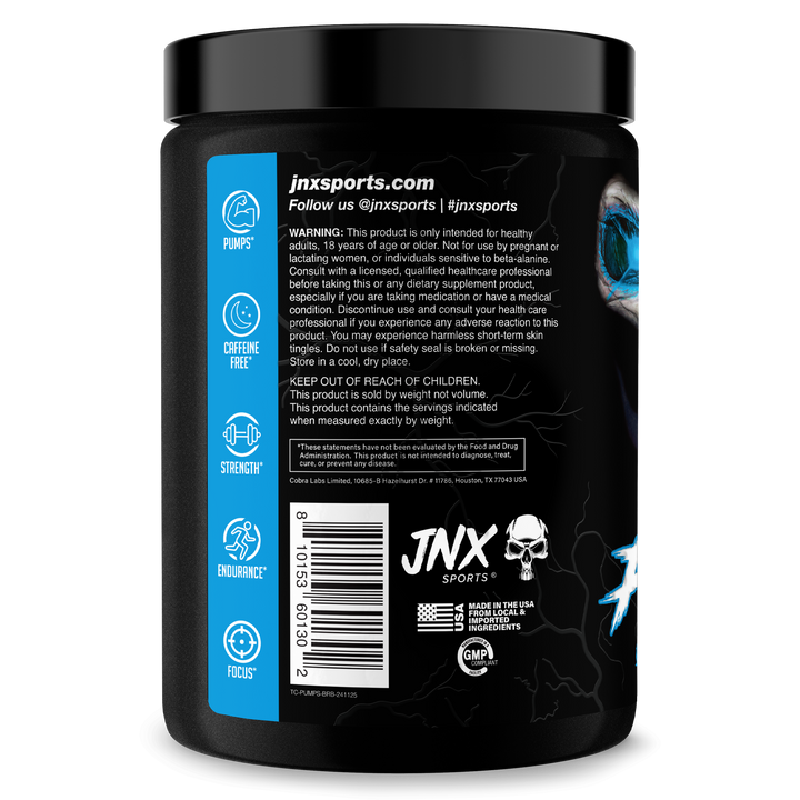Stim Free Pump Workout Supplement