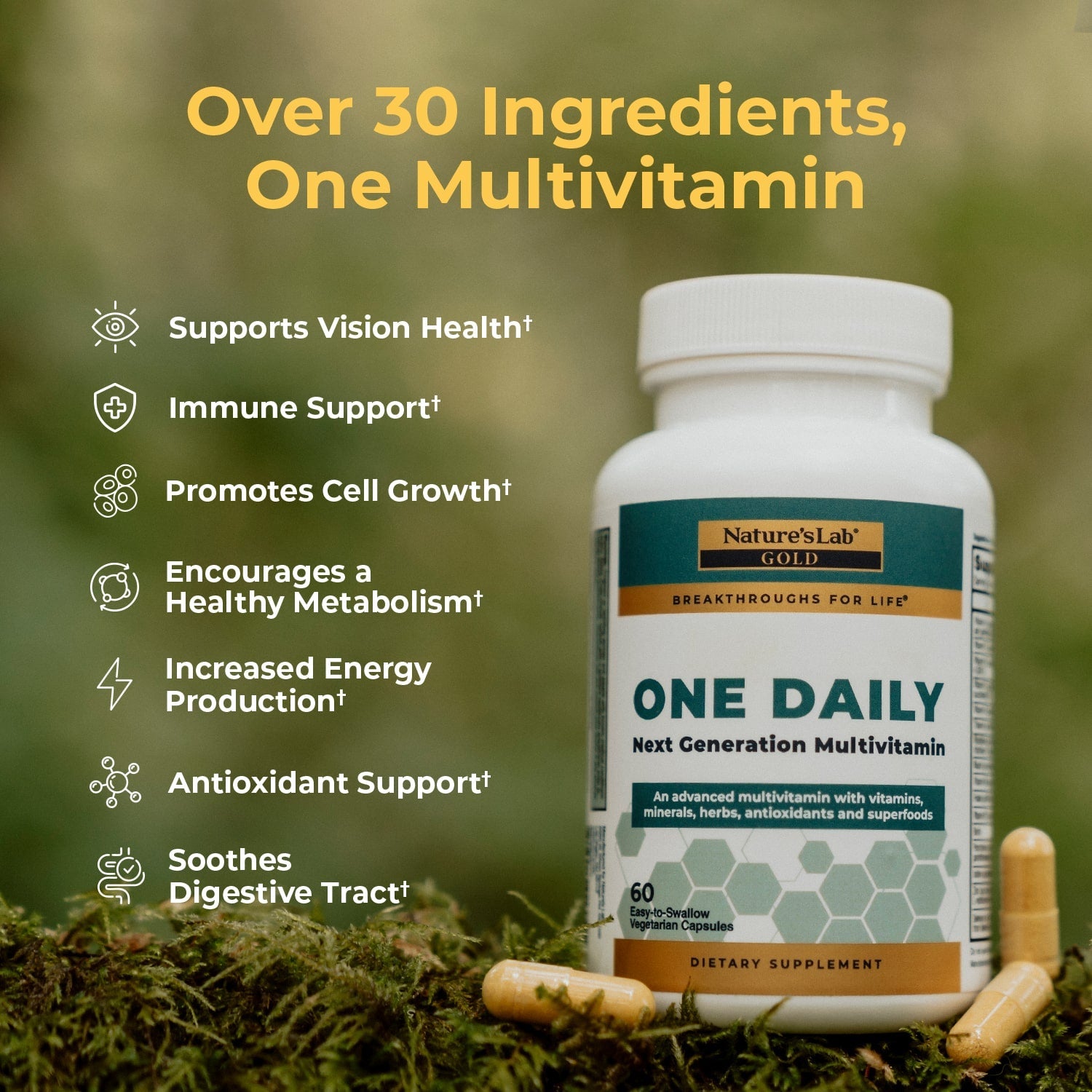Gold One Daily Multivitamin Supplement