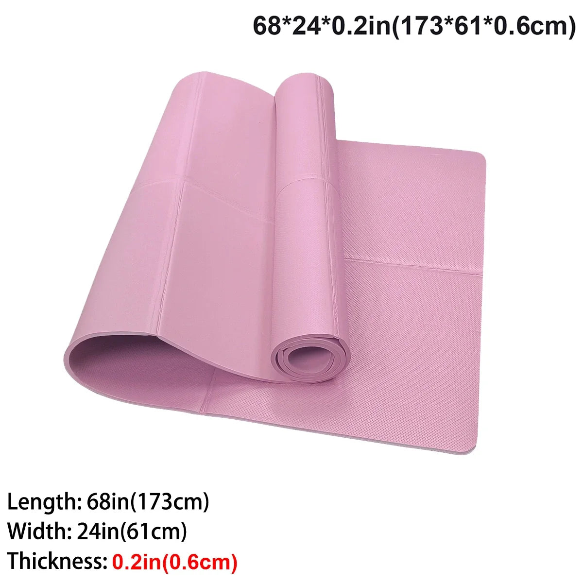 Foldable Eco Friendly EVA Yoga Pilates Exercise Mat