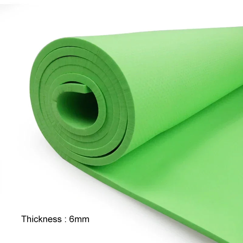 6mm Thick Non Slip EVA Yoga Pilates Mat