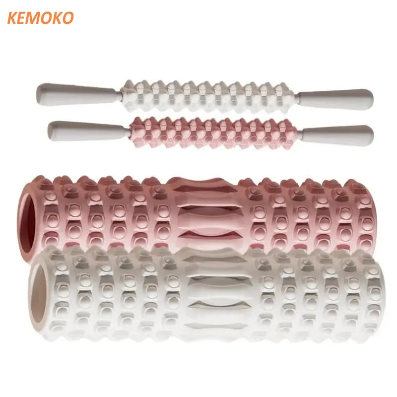 MuscleFlex Foam Roller Stretch Recovery Portable