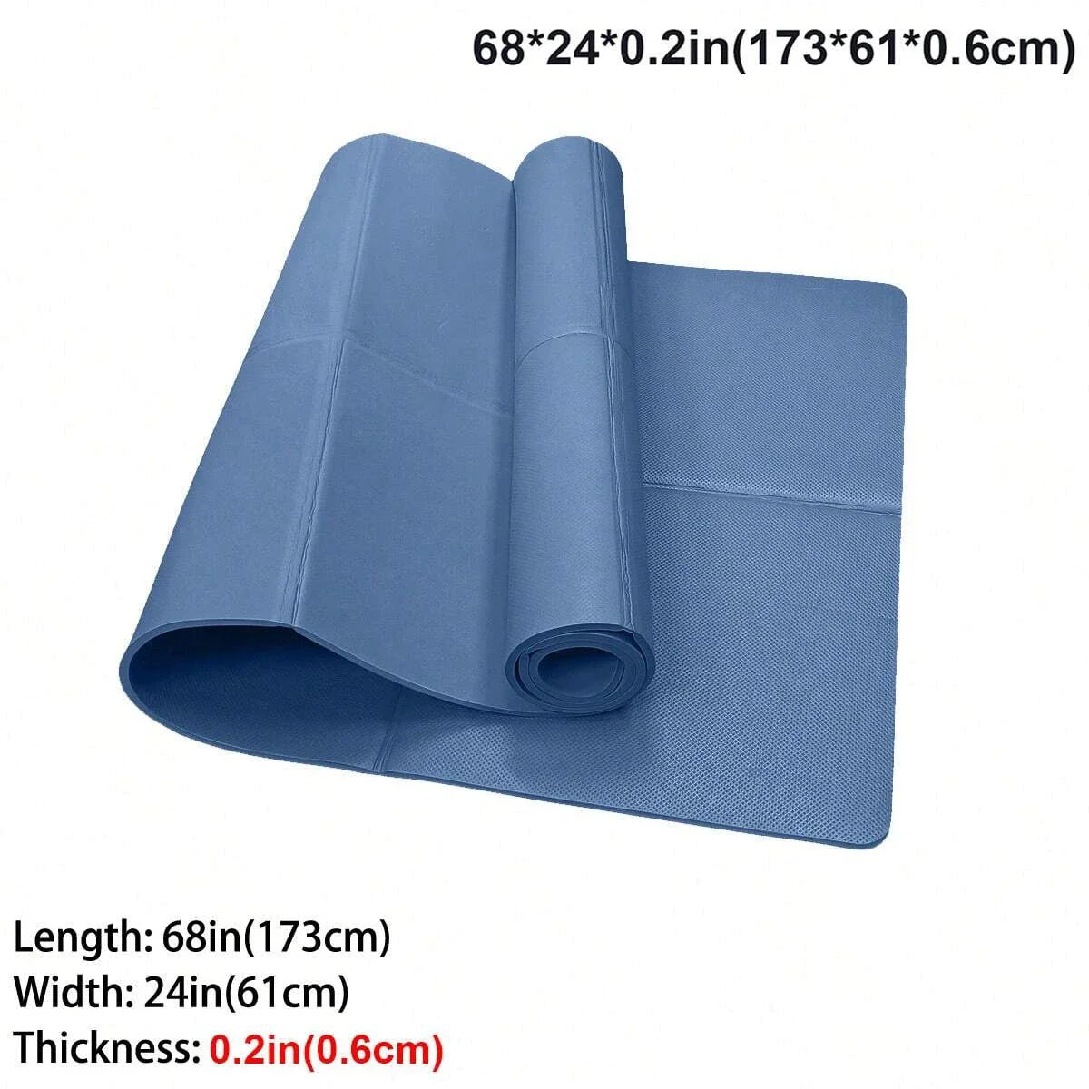 Foldable Eco Friendly EVA Yoga Pilates Exercise Mat