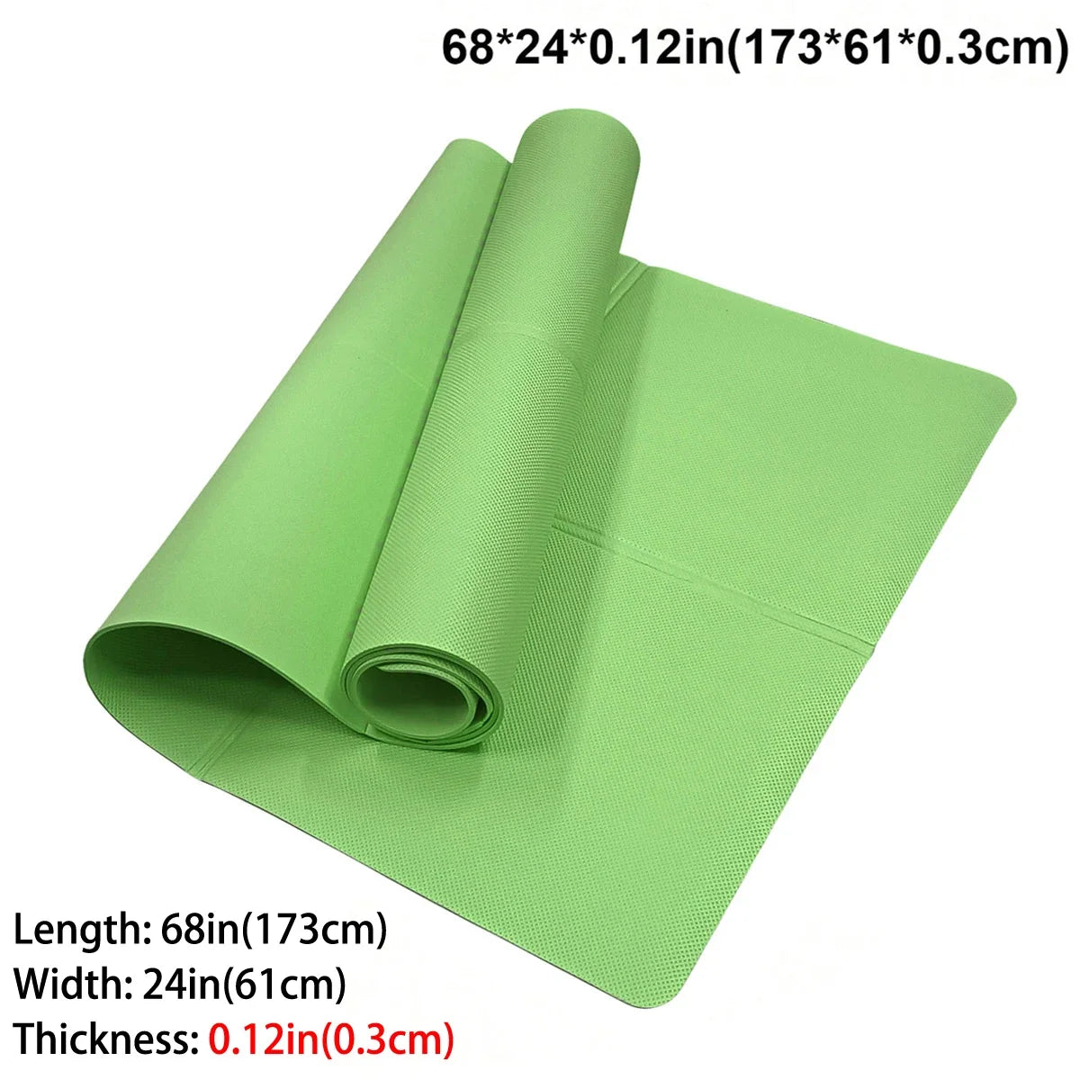 Foldable Eco Friendly EVA Yoga Pilates Exercise Mat
