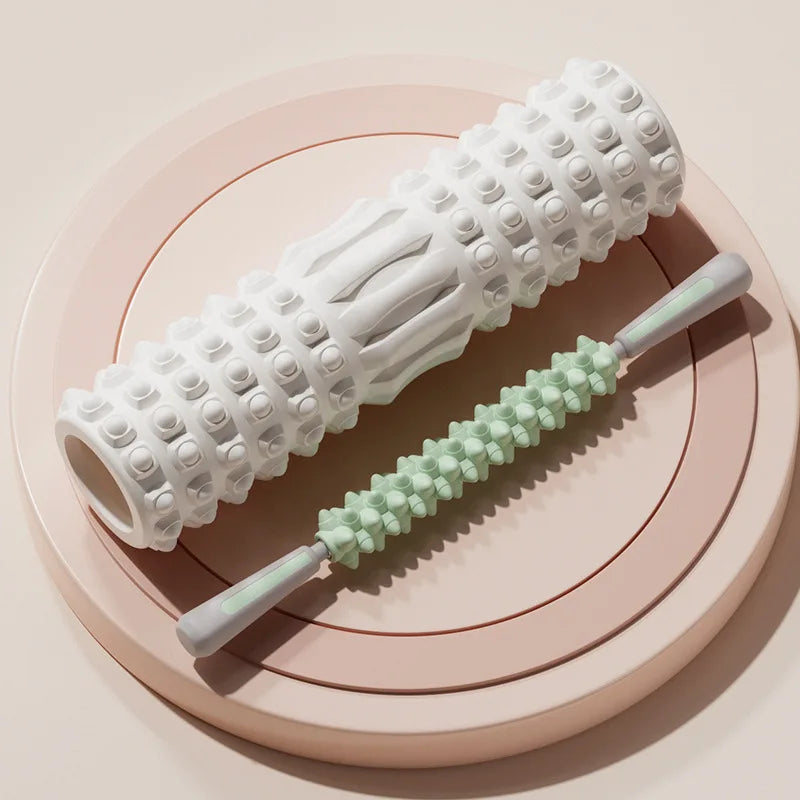MuscleFlex Foam Roller Stretch Recovery Portable