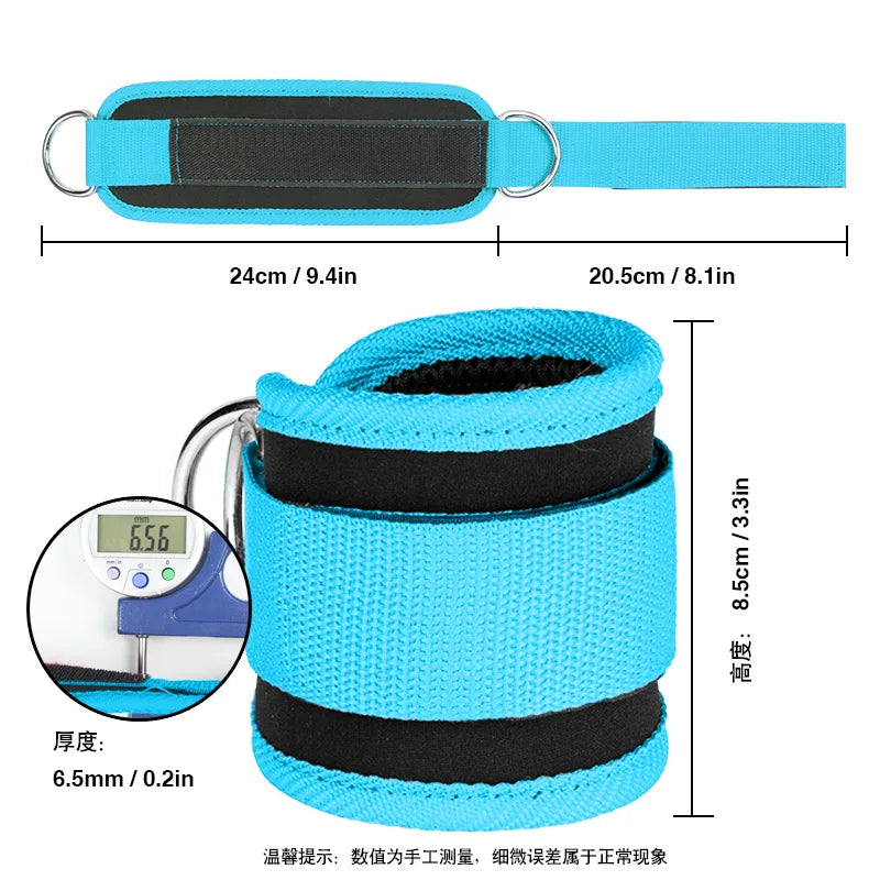 Adjustable D Ring Ankle Strap Cable Machine