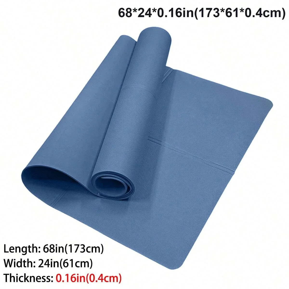 Foldable Eco Friendly EVA Yoga Pilates Exercise Mat